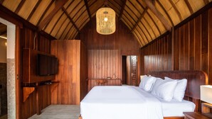 Villa estándar | Escritorio, wifi gratis y ropa de cama 