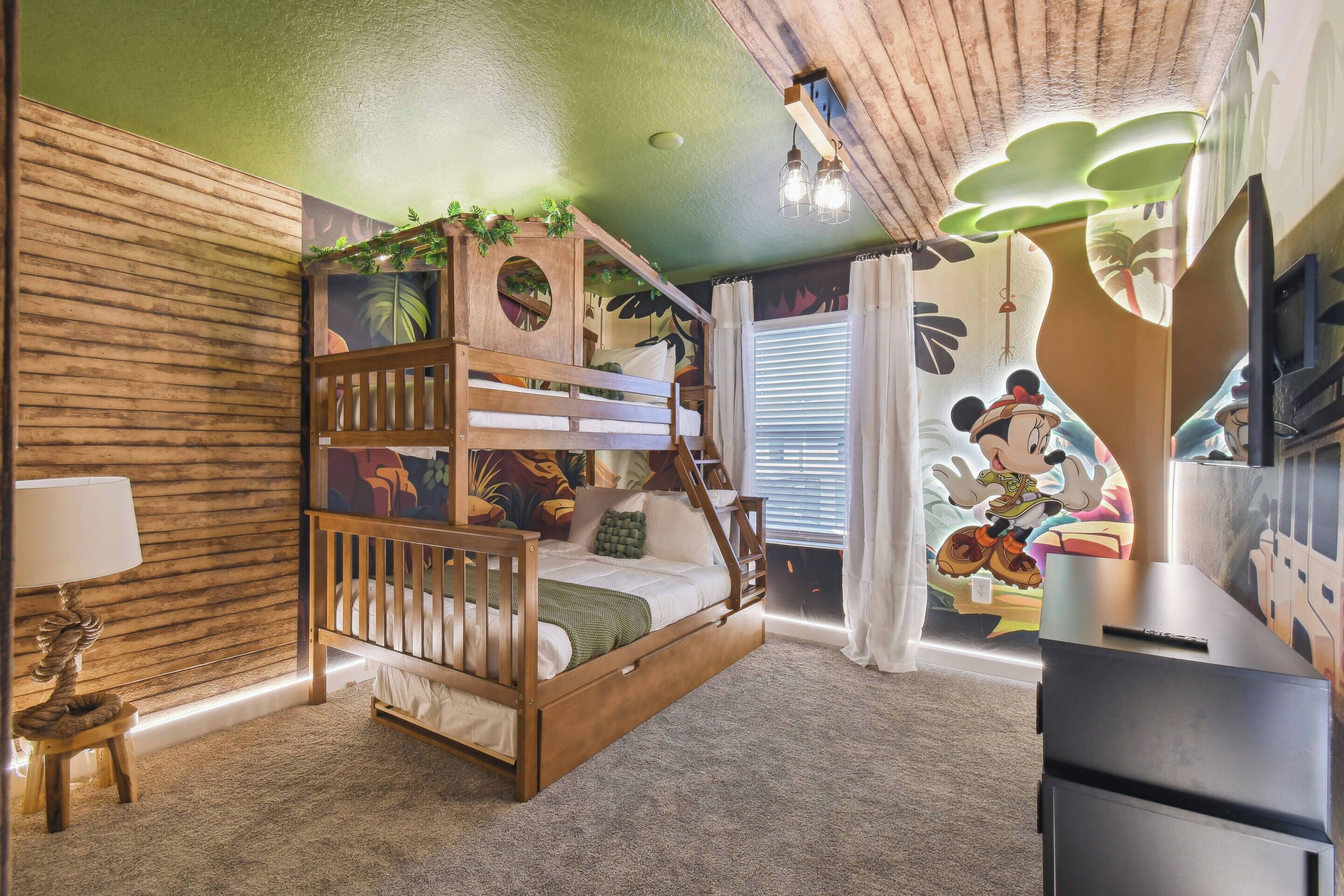 4 bedrooms, iron/ironing board, travel crib, WiFi