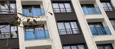 Fassade der Unterkunft