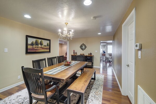 House (3 Bedrooms) | Interior - Peaceful Artesia Vacation Rental w/ Orchard Views! (Artesia)