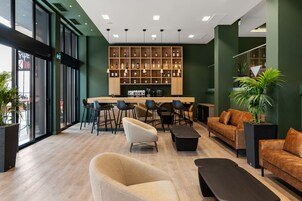 Sala de estar en el lobby