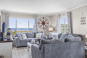 Smart TV - Point Emerald B-305, Almost Oceanfront Condo in Emerald Isle, NC! (Emerald Isle)