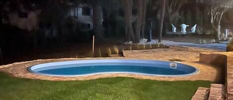 Seasonal outdoor pool