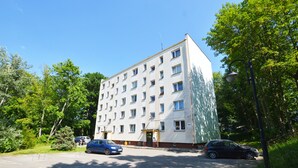 Overnatningsstedets facade
