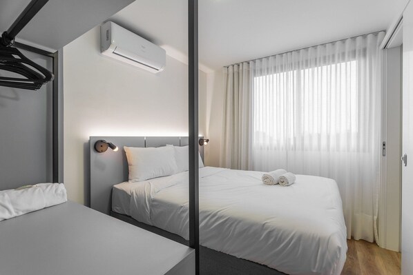 1 bedroom, Internet, bed sheets