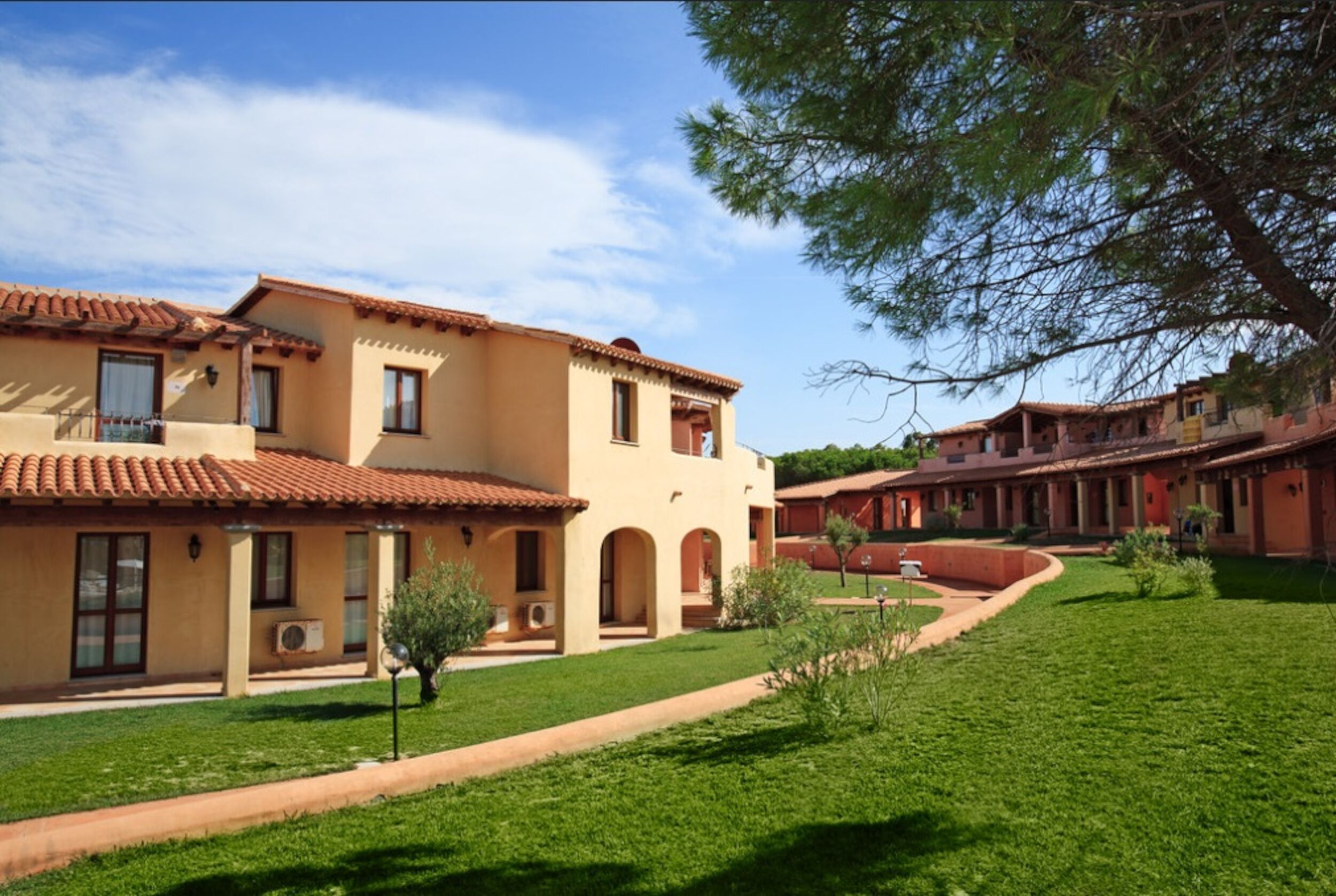 Majoituspaikan julkisivu