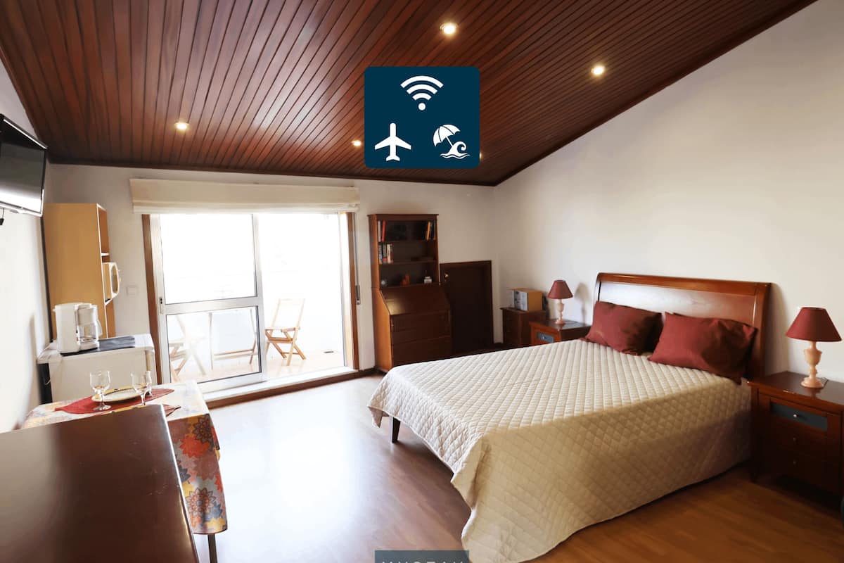 Studio | 2 sovrum, strykjärn/strykbräda, gratis wi-fi och sängkläder