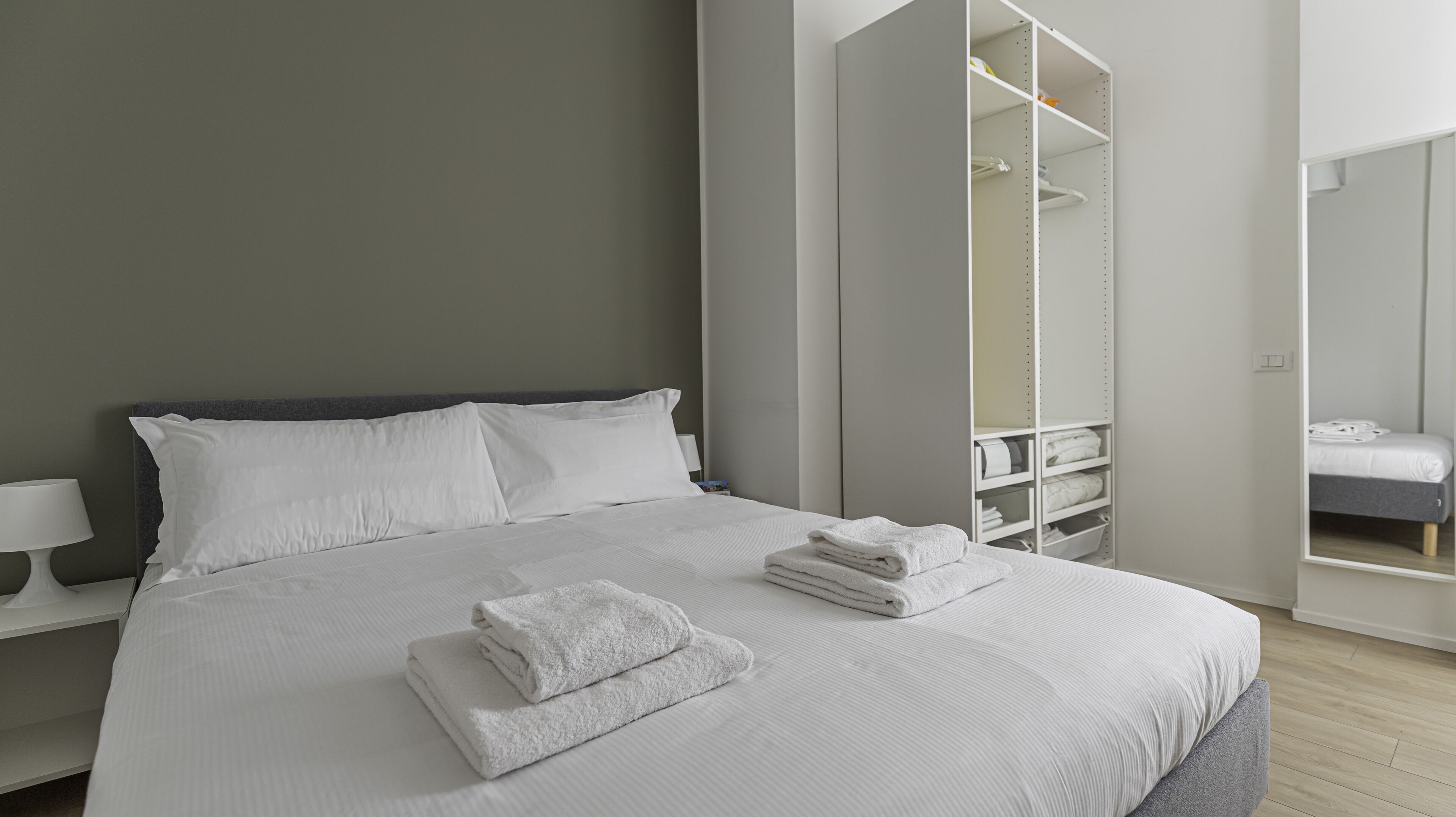 Apartment (1 Bedroom) | 1 Schlafzimmer, hochwertige Bettwaren, Bügeleisen/Bügelbrett, Bettwäsche