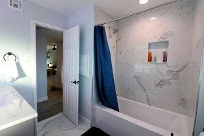 Bathroom with tub