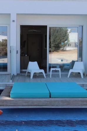 Terrace/patio - Fedrania Gardens Hotel (Ayia Napa)