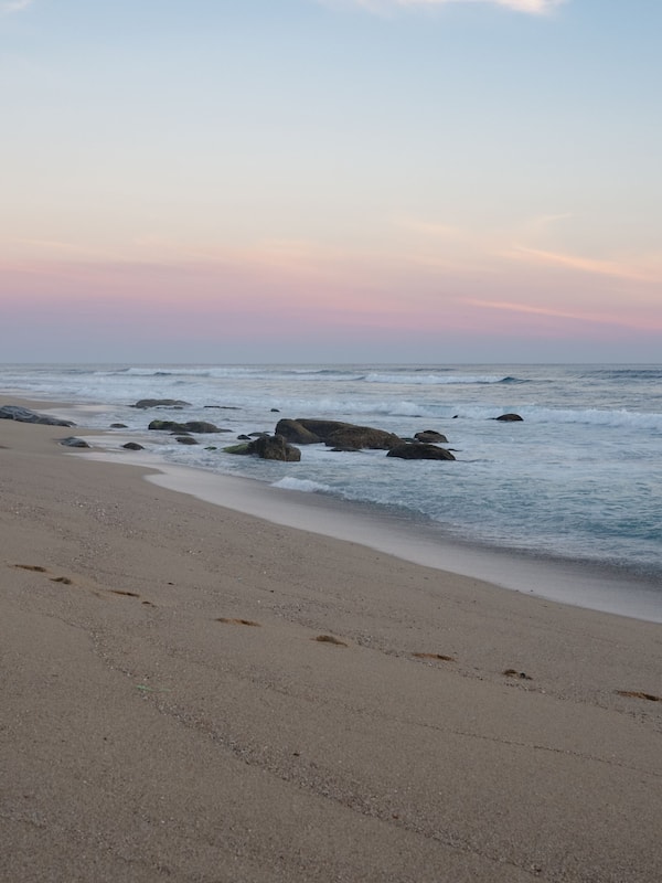 On the beach, beach towels, surfing