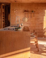 Villa 18 Gallo 2 bedroom | Cozinha privada | Geladeira grande, cooktop, cafeteira/chaleira