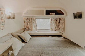 Full-size pullout sofa (memory foam topper available)