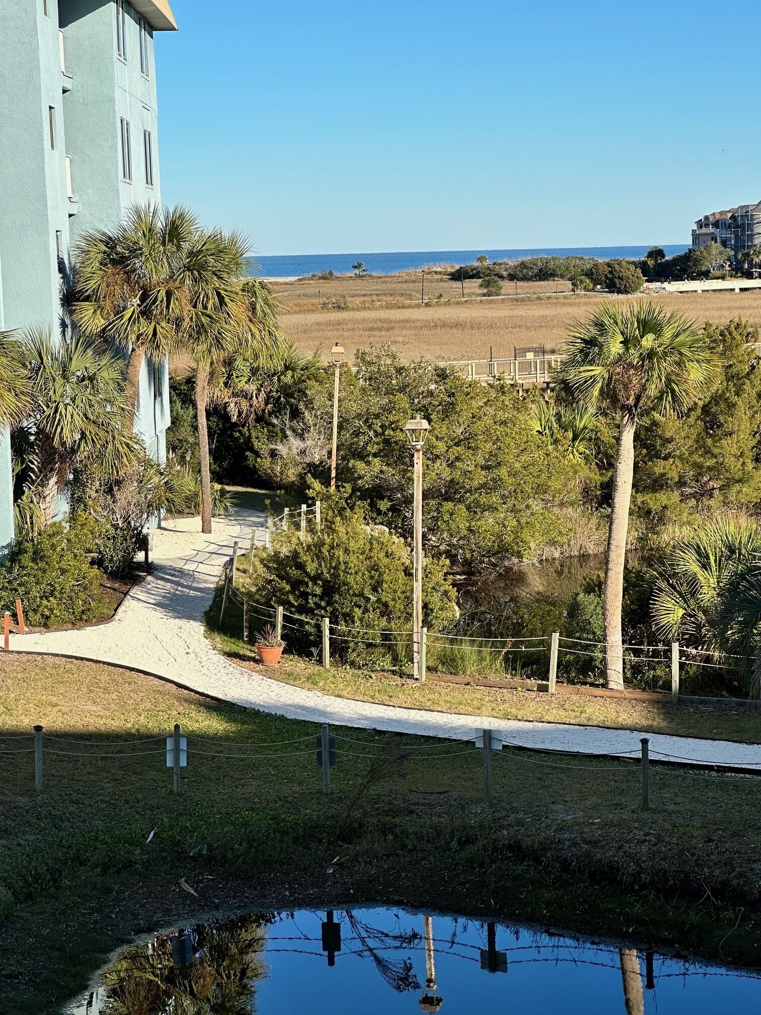 Enceinte de l’hébergement