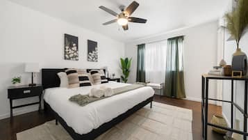 3 bedrooms, iron/ironing board, WiFi, bed sheets