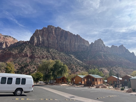 Front of property. Zion Canyon Cabins
