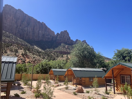 Exterior. Zion Canyon Cabins