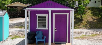 Franky and Louie's Purple Cabin 4