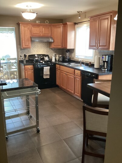 Oak Lawn, King bed, 3 bedrm, 2 bath, big Condo w Garage Parking, Great Location.