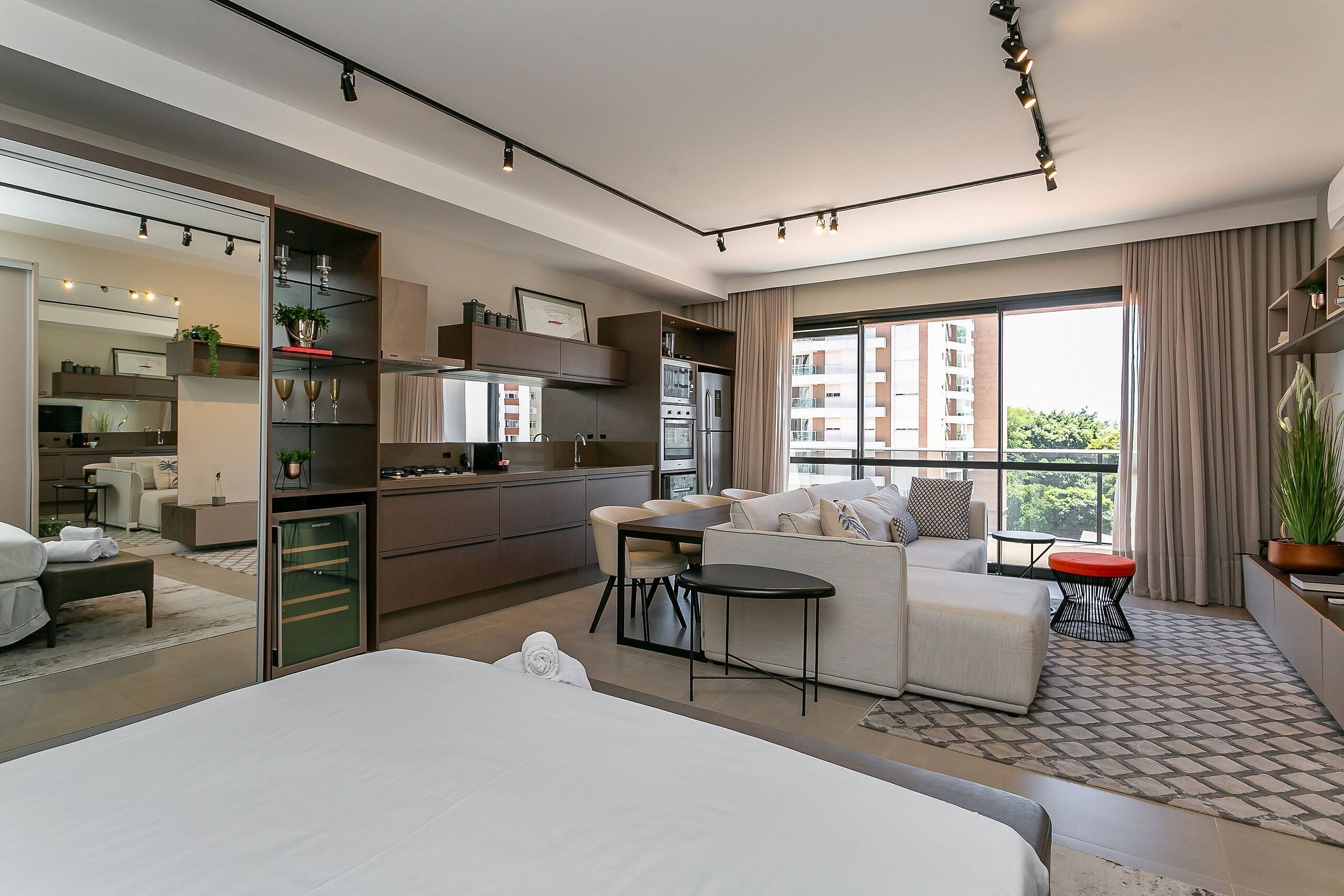 城市开间 | 笔记本电脑工作区、遮光窗帘、熨斗/熨衣板、免费 WiFi