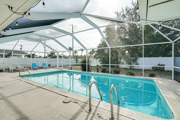 Piscine chauffée