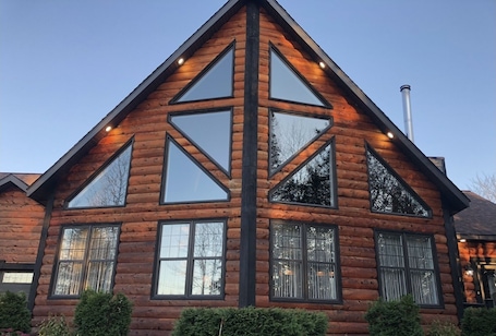 Exterior. Welcome to Appalachian Lodge! Luxurious cabin situated on a beautiful property