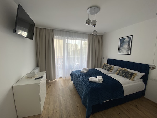 9 bedrooms, iron/ironing board, WiFi, bed sheets - Komfortowe Apartamenty (Mielno)