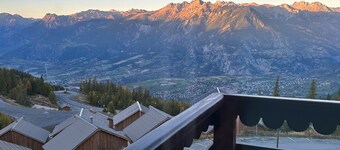 Appartement Risoul 1850 vue sur la Vallée