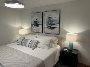 2 bedrooms, desk, iron/ironing board, free WiFi
