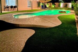 Piscine chauffée