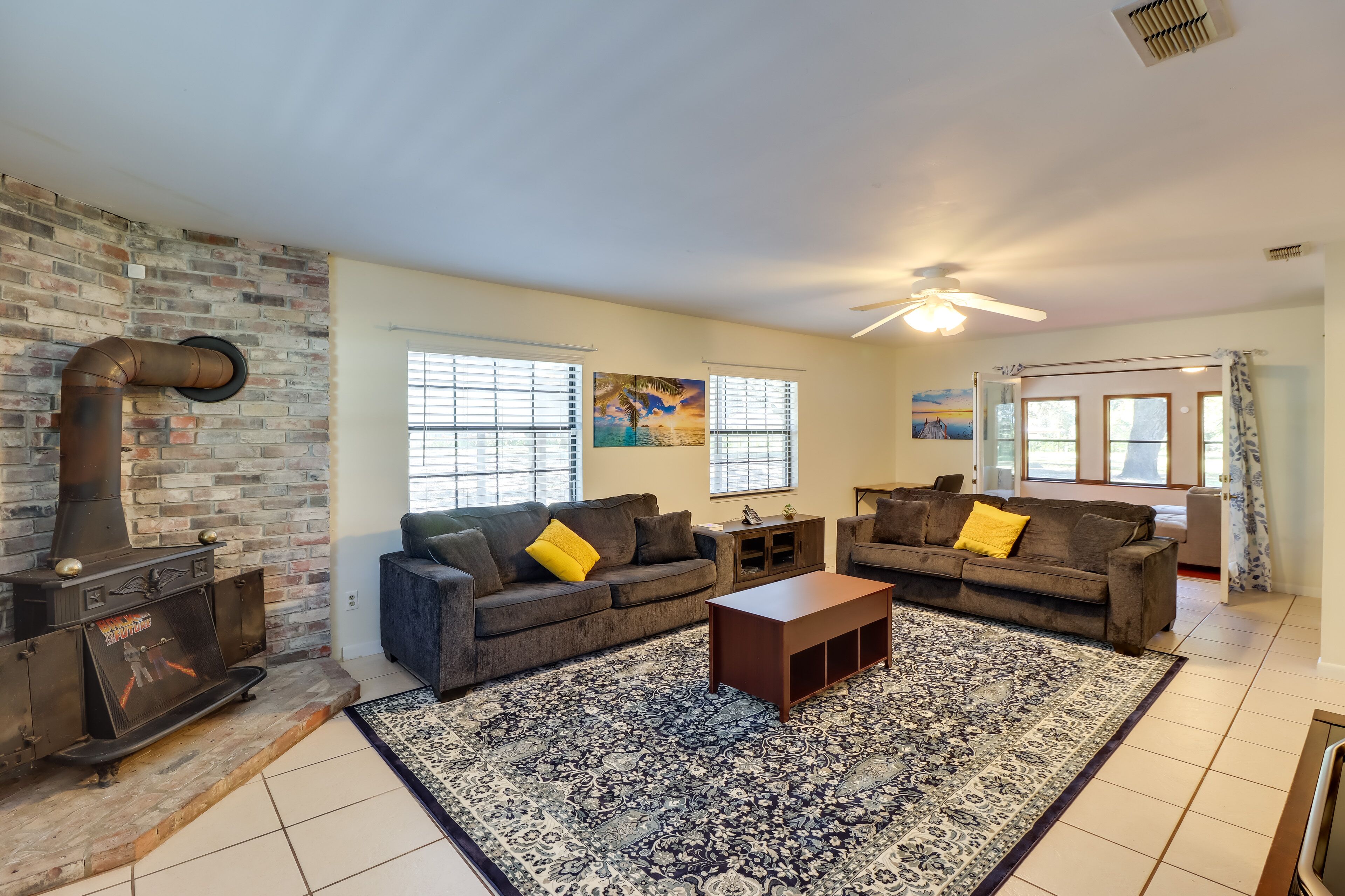 Summerfield Vacation Rental | 3BR | 2BA | 2,424 Sq Ft | Stairs Required