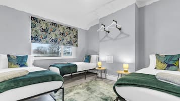 3 bedrooms, iron/ironing board, free WiFi, bed sheets