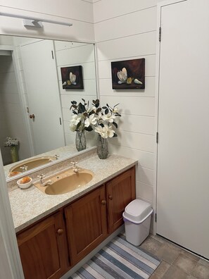 ヘアドライヤー、タオル、石鹸、トイレットペーパー