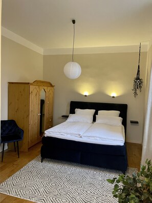 2 soverom, strykejern/-brett, wi-fi og sengetøy