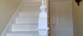 Lots of room for friends or families. A peaceful and roomy 3 bedroom apartment.