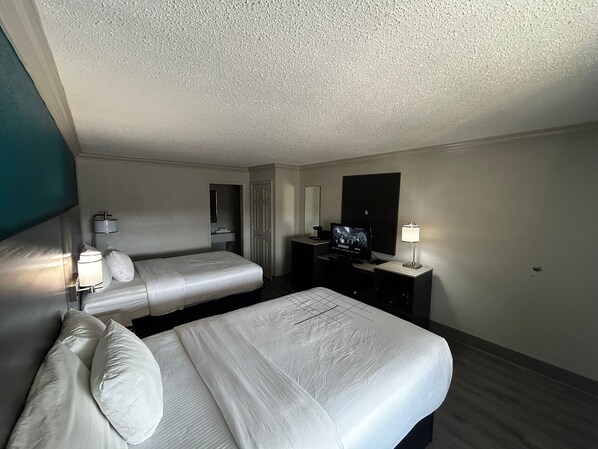 Standard Room, 2 Double Beds, Non Smoking | Free WiFi