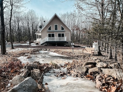 Paul's Place-Private Mountain House, Pocono Mtn, near Jim Thorpe, Blue Mountain