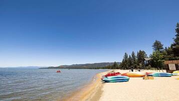 Beach nearby, beach towels