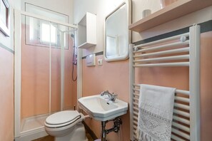 Shower, hair dryer
