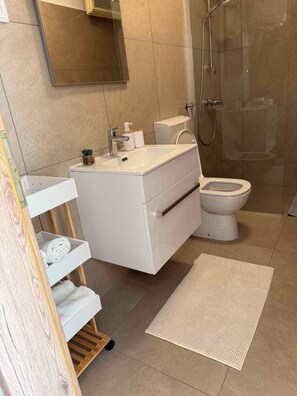 Shower, bidet