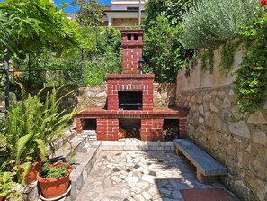 Terrace/patio - Holiday apartment with air conditioning (Rabac)
