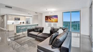 Apartamento superluxo | Área de estar