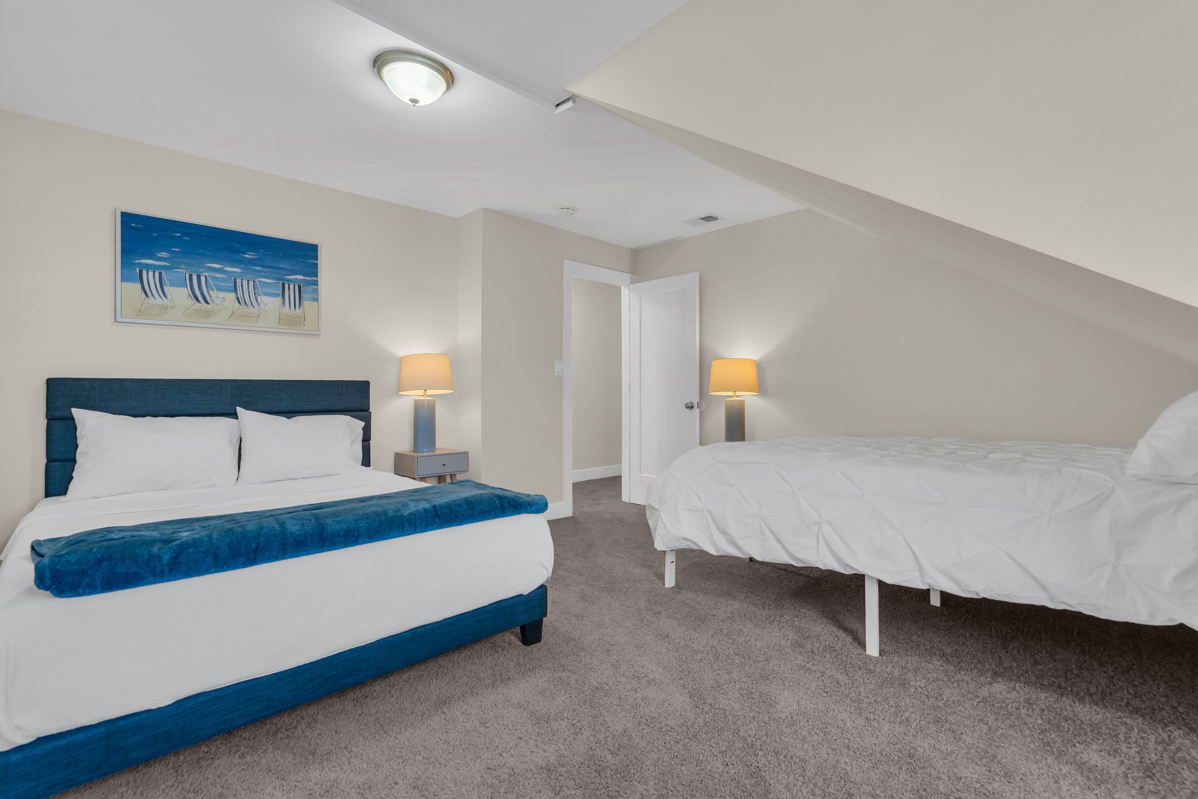 5 chambres, bureau, fer et planche à repasser, Wi-Fi gratuit