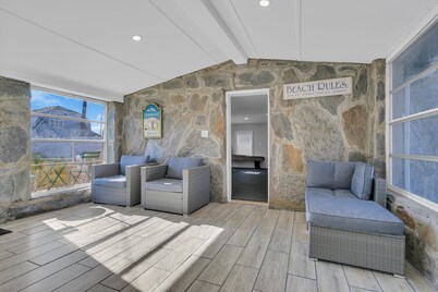 Seaside Heights Home- All Season Swim Spa with Bay Views & Game room!