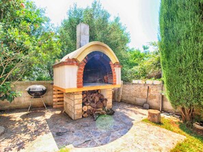 Terrace/patio - Holiday apartment with air conditioning (Štinjan)