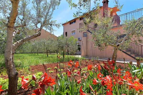 Property grounds - Holiday apartment with air conditioning (Fažana)