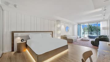 Apartemen Mewah | 1 kamar tidur, seprai katun Mesir, seprai premium, dan Wi-Fi gratis