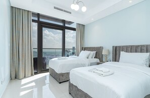 2 Schlafzimmer, Bügeleisen/Bügelbrett, kostenloses WLAN, Bettwäsche