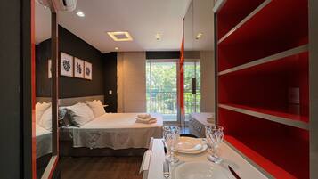 1 bedroom, minibar, individually furnished, blackout drapes