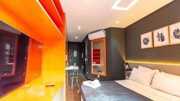 1 bedroom, minibar, individually furnished, blackout drapes